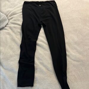 Black Leggings with Star Detail